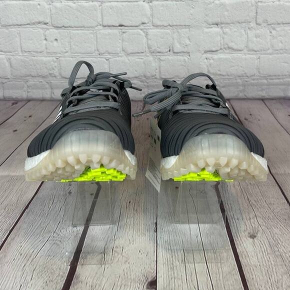 Adidas Boost CodeChaos Grey Black Spikeless Golf Shoes Mens Size 8 (EE9103) - Picture 5 of 11